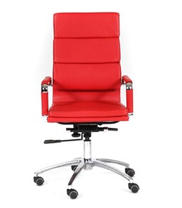 Кресло офисное CHAIRMAN 750 экокожа красная в Пензе - предосмотр 1